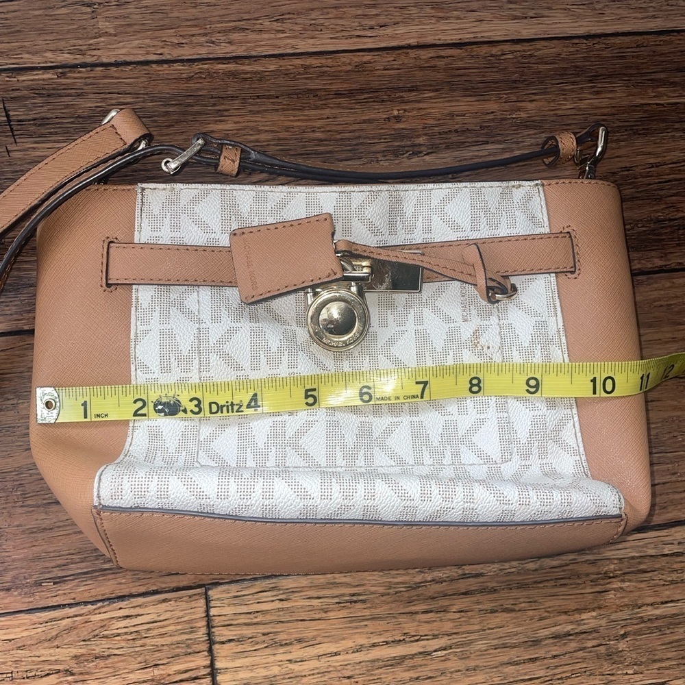 Michael Kors crossbody bag Hamilton lock bag monogram bag mk purse travel bag - Picture 4 of 17
